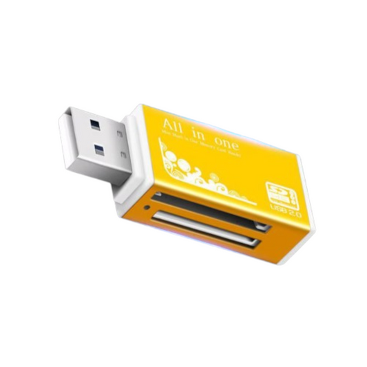 Lector de Tarjetas All In One - 4 en 1 USB 2.0 TF Micro SD M2 MS