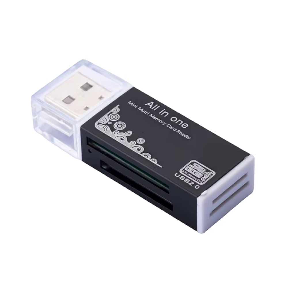 Lector de Tarjetas All In One - 4 en 1 USB 2.0 TF Micro SD M2 MS
