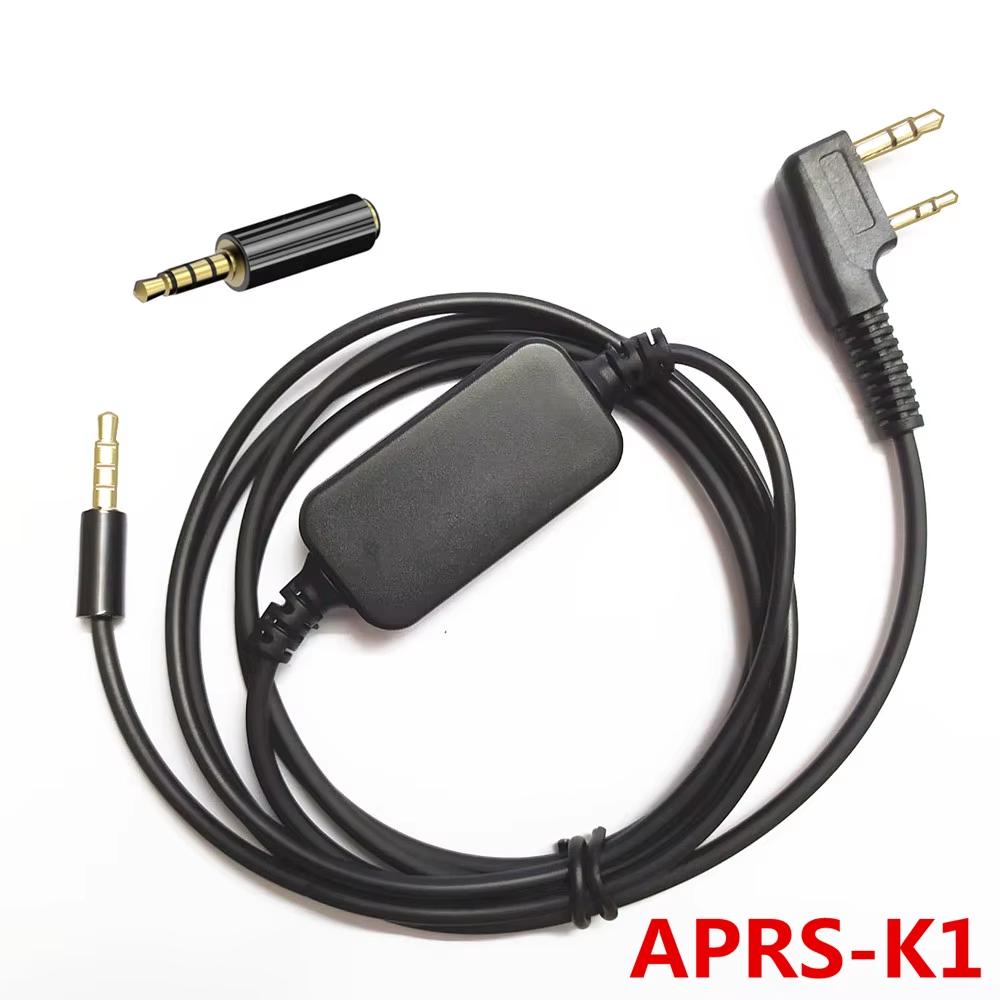 Cable de Audio ZELLO APRS-K1 para Radios Baofeng, Kenwood, Wouxun y TYT