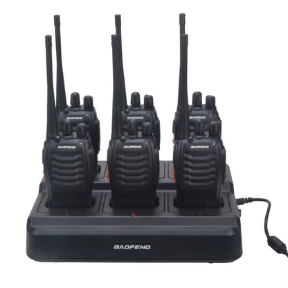 Cargador Multiunidad  Baofeng BF-888S / BF-888H / BF-88E / BF-777S / BF-666S – 110-240V