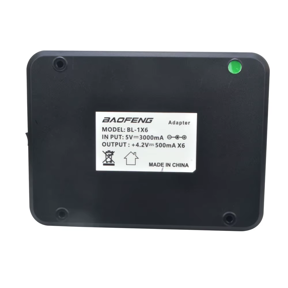 Cargador Multiunidad  Baofeng BF-888S / BF-888H / BF-88E / BF-777S / BF-666S – 110-240V