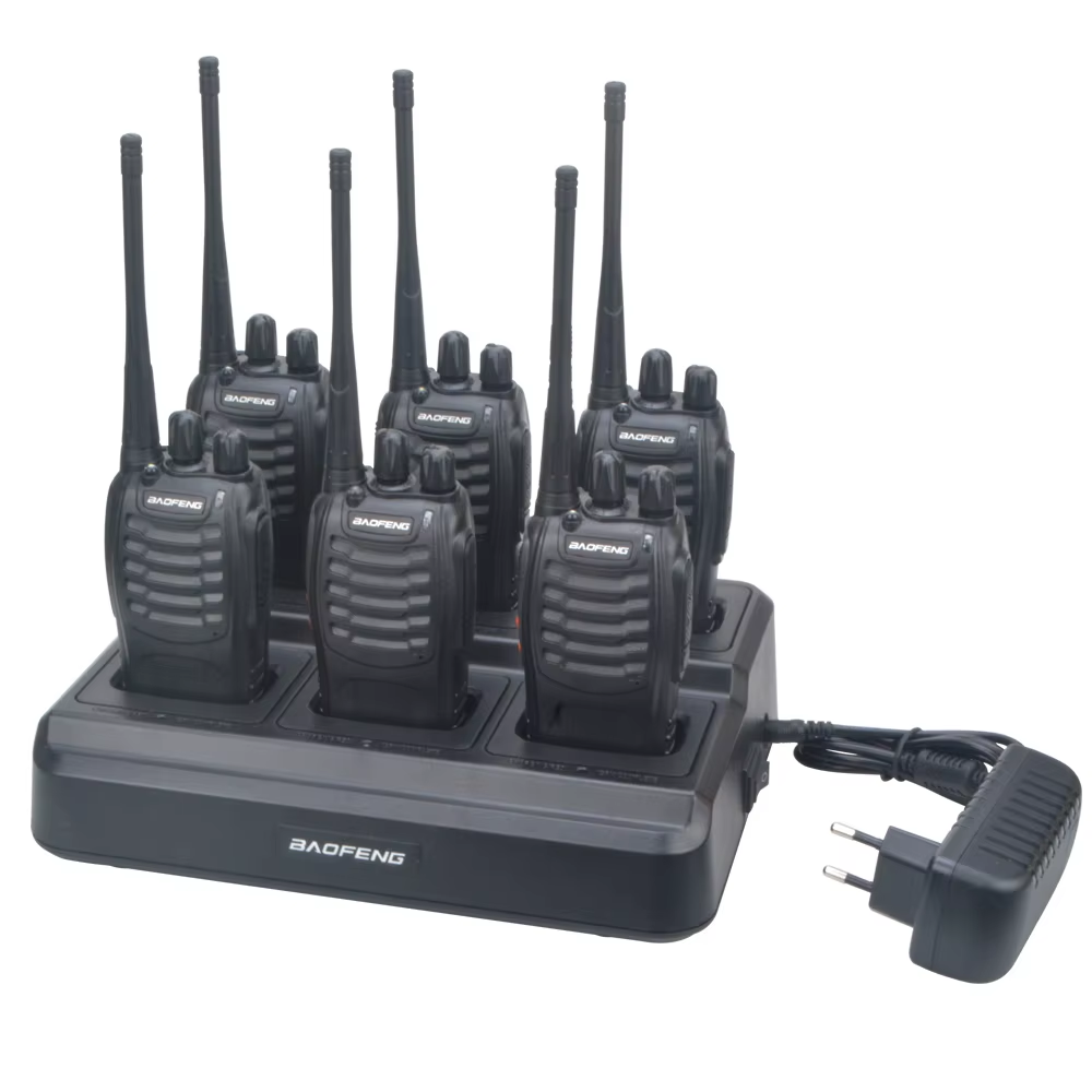 Cargador Multiunidad  Baofeng BF-888S / BF-888H / BF-88E / BF-777S / BF-666S – 110-240V