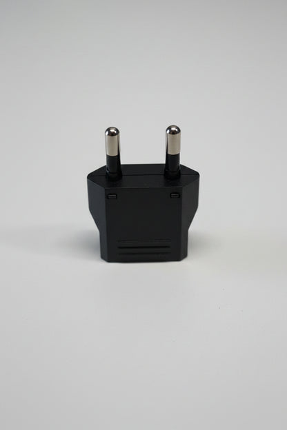 Adaptador 16A Enchufe Americano a Nacional 4,8mm Negro