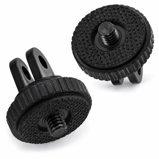 Adaptador para Accesorios con Rosca Universal 1/4" – Compatible con Cámaras Deportivas y de seguridad