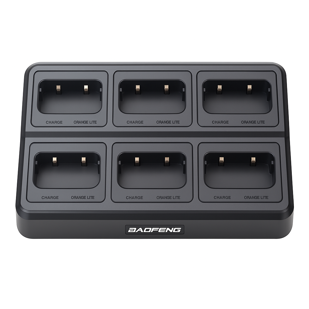 Cargador Multiunidad  Baofeng BF-888S / BF-888H / BF-88E / BF-777S / BF-666S – 110-240V