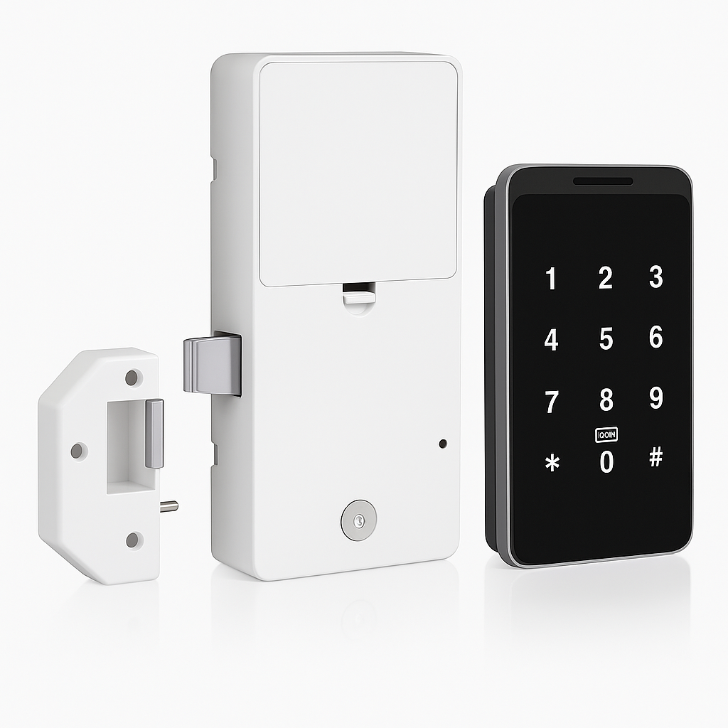 Cerradura Electrónica Rixiang EM185 RFID/Contraseña para Puertas de Madera