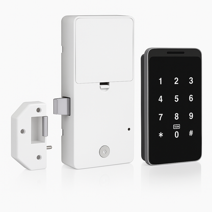 Cerradura Electrónica Rixiang EM185 RFID/Contraseña para Puertas de Madera