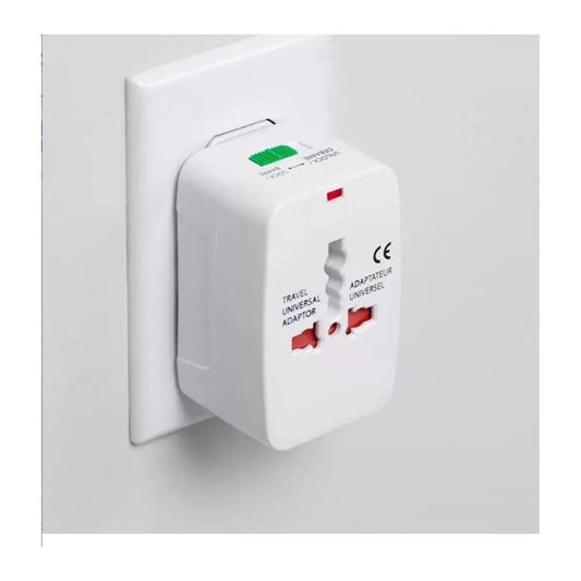 Adaptador Universal Enchufe de Viaje  – Compatible con Más de 150 Países