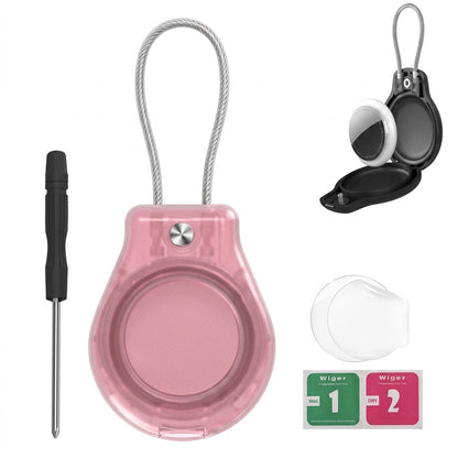 Funda Impermeable para AirTag con Cable , Antipérdida Equipaje, Mochila entre otros