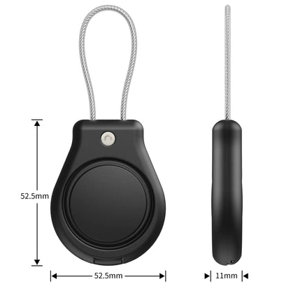 Funda Impermeable para AirTag con Cable , Antipérdida Equipaje, Mochila entre otros