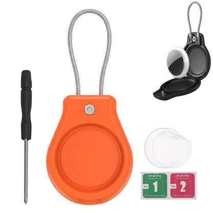 Funda Impermeable para AirTag con Cable , Antipérdida Equipaje, Mochila entre otros