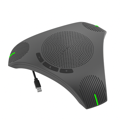 Micrófono de conferencia USB con altavoz para reuniones claras
