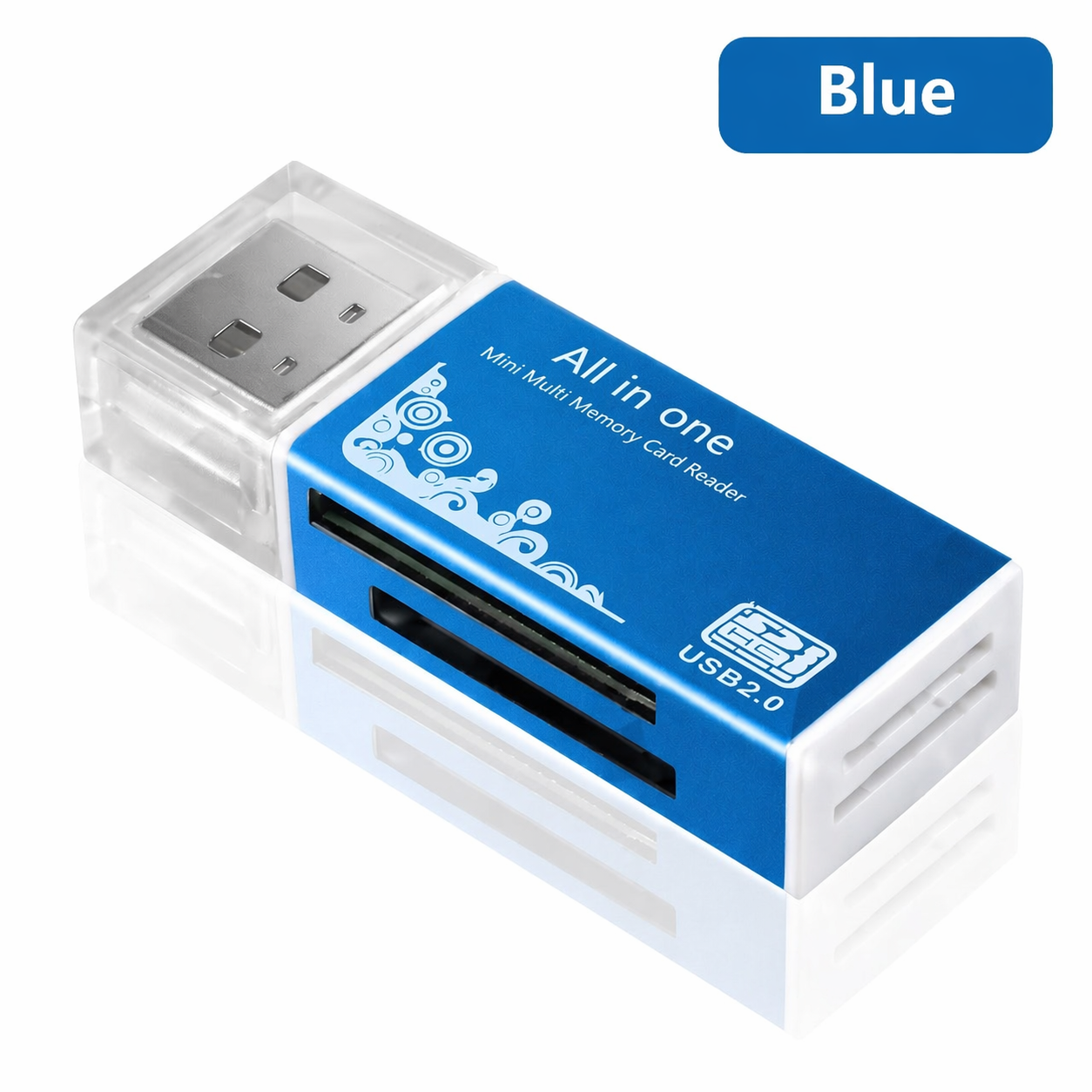 Lector de Tarjetas All In One - 4 en 1 USB 2.0 TF Micro SD M2 MS