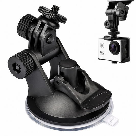 Ventosa GoPro para Auto Soporte Cámara de Acción y Monopié